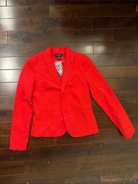 Trovaré Vibrant Red Women's Blazer